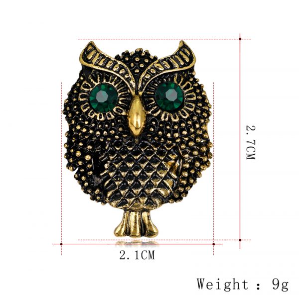 Cadou Christmas Hibou Bronze