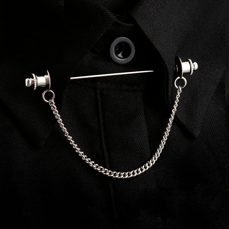 Collar Pin Ark - Silver