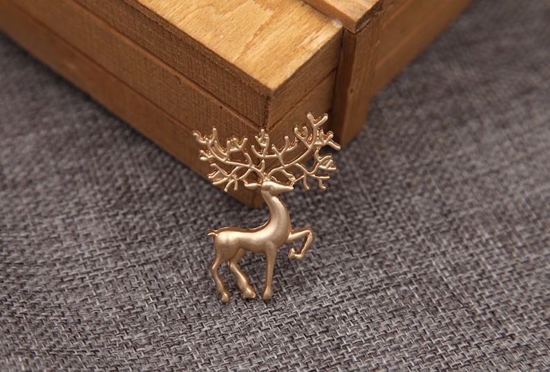 Pin Gold Stag