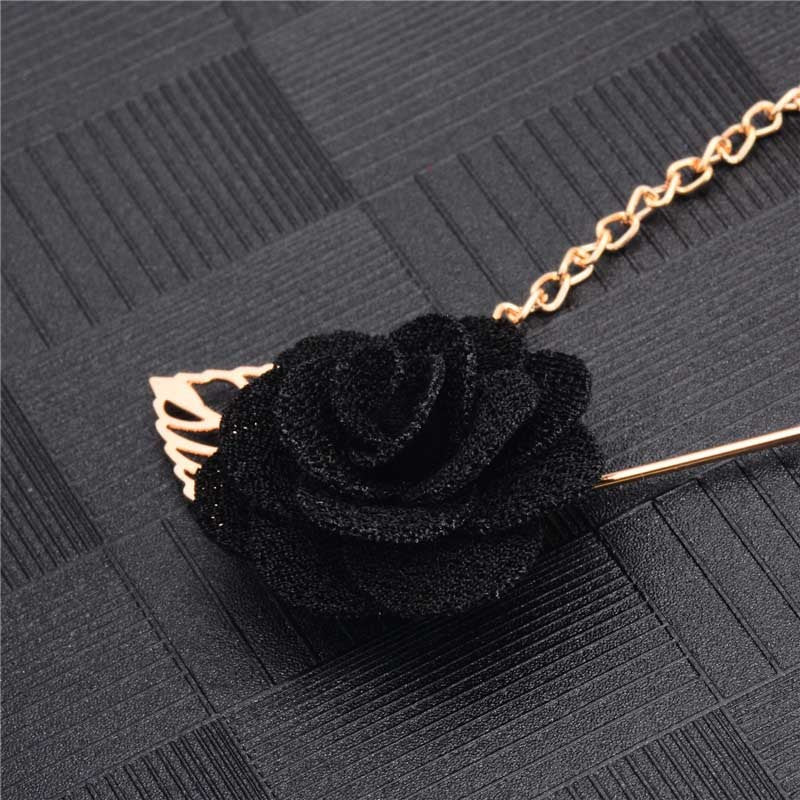 Pin Rosy Black