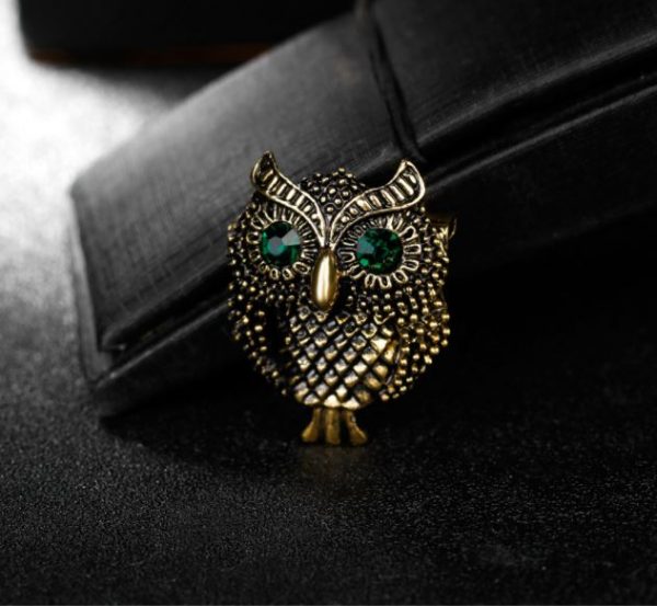 Cadou Christmas Hibou Bronze