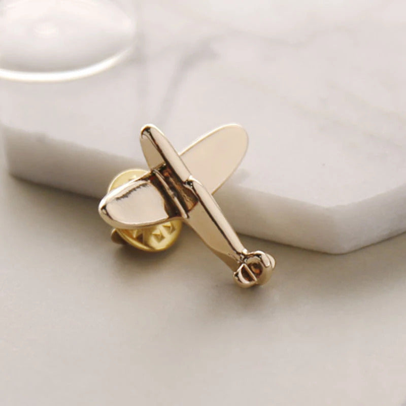 Pin Plane - Gold