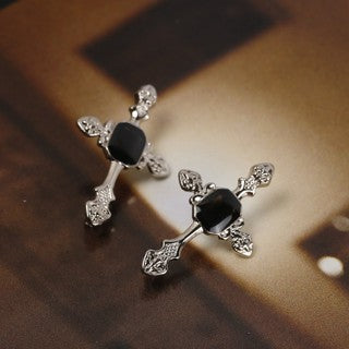 Collar Rhinestone Black