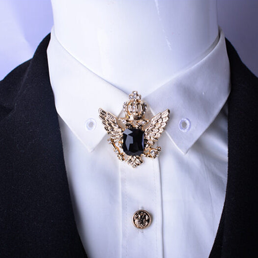 Collar Pin Tron Black