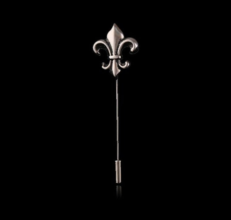 Pin Fleur de Lis Silver