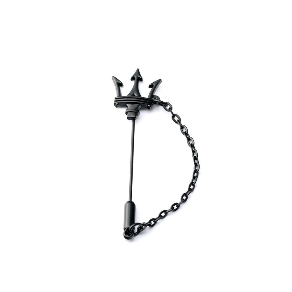 Pin Poseidon Black