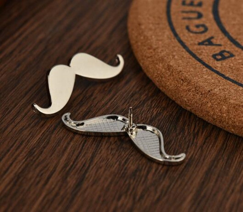 Pin Mustache Silver