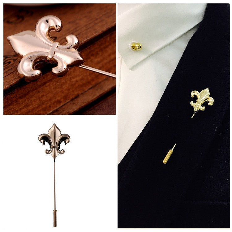 Pin Fleur de Lis Gold