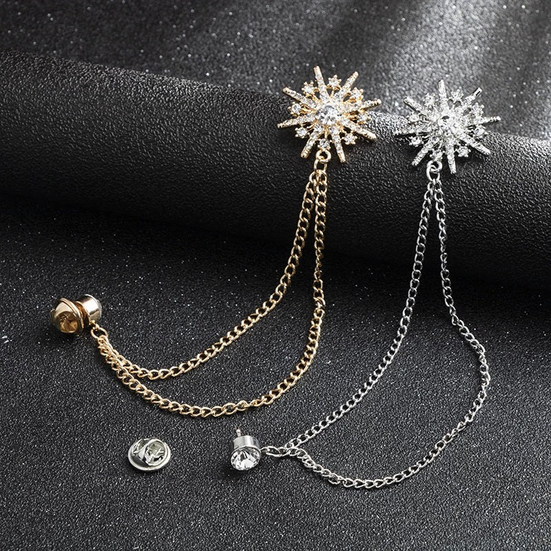 Star Brooch Gold