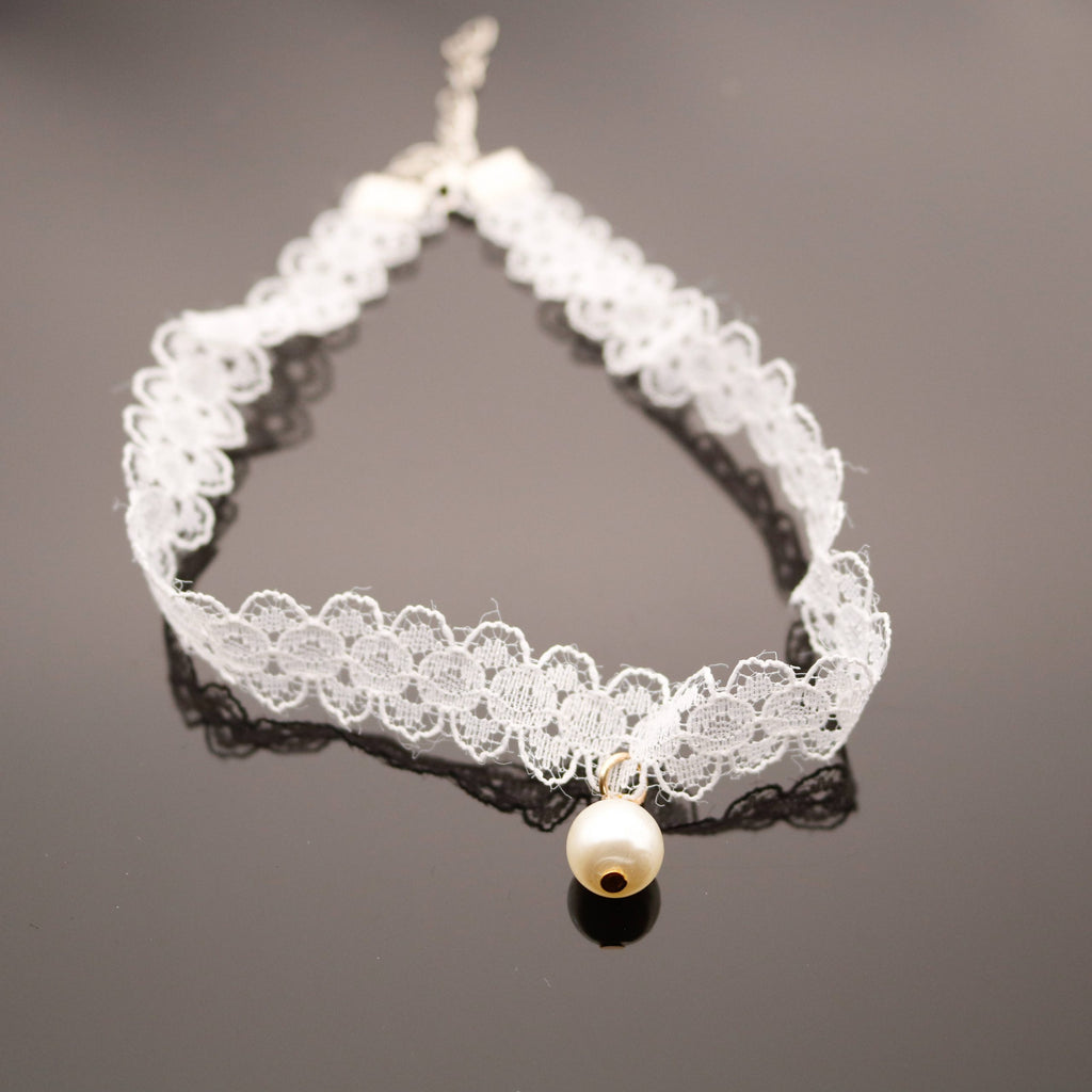 Chocker White Pearl