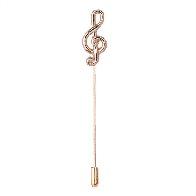 Pin Treble Clef - Gold