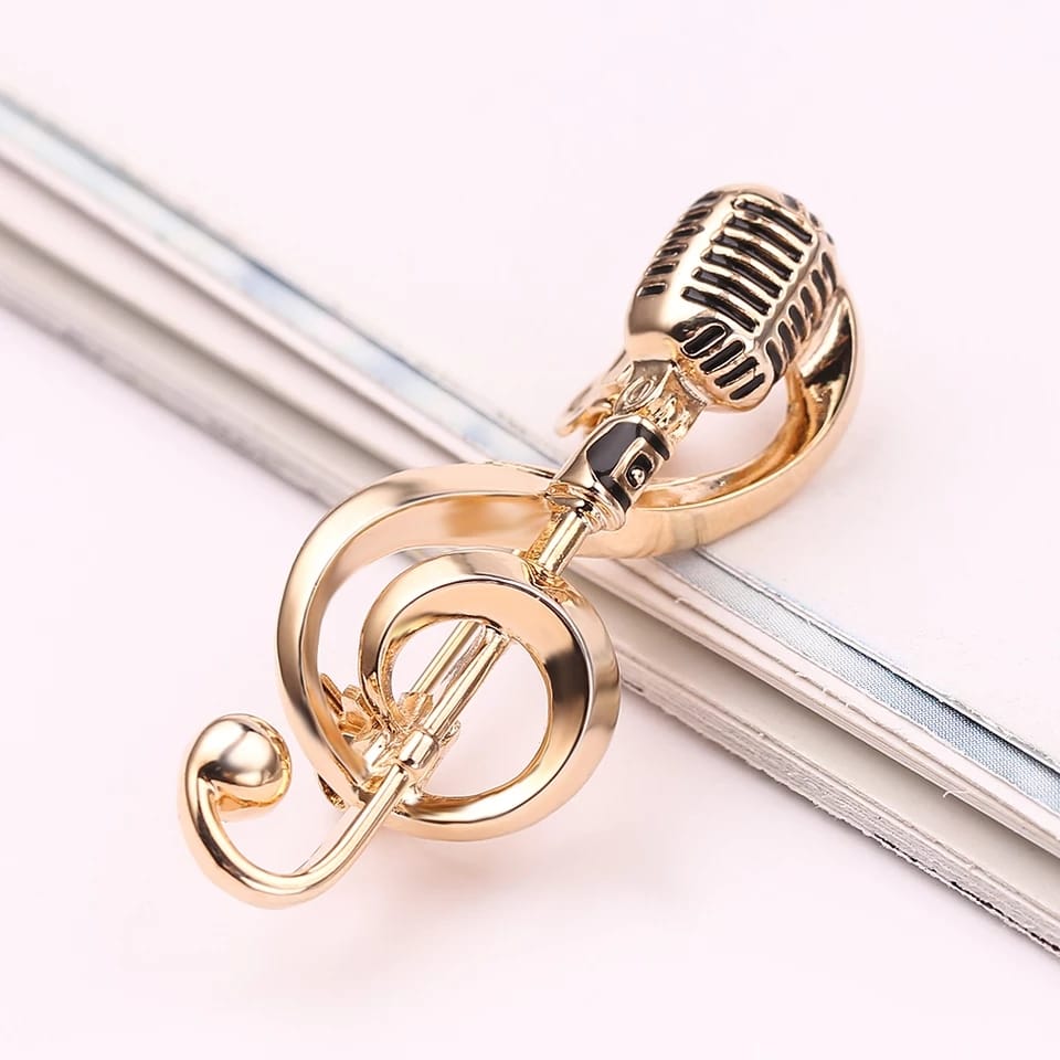 Brosa Microphone Gold