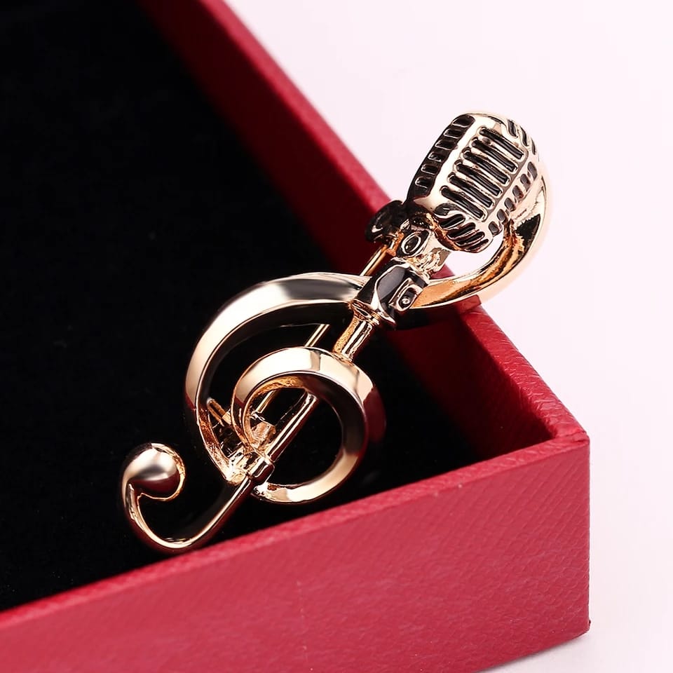 Brosa Microphone Gold