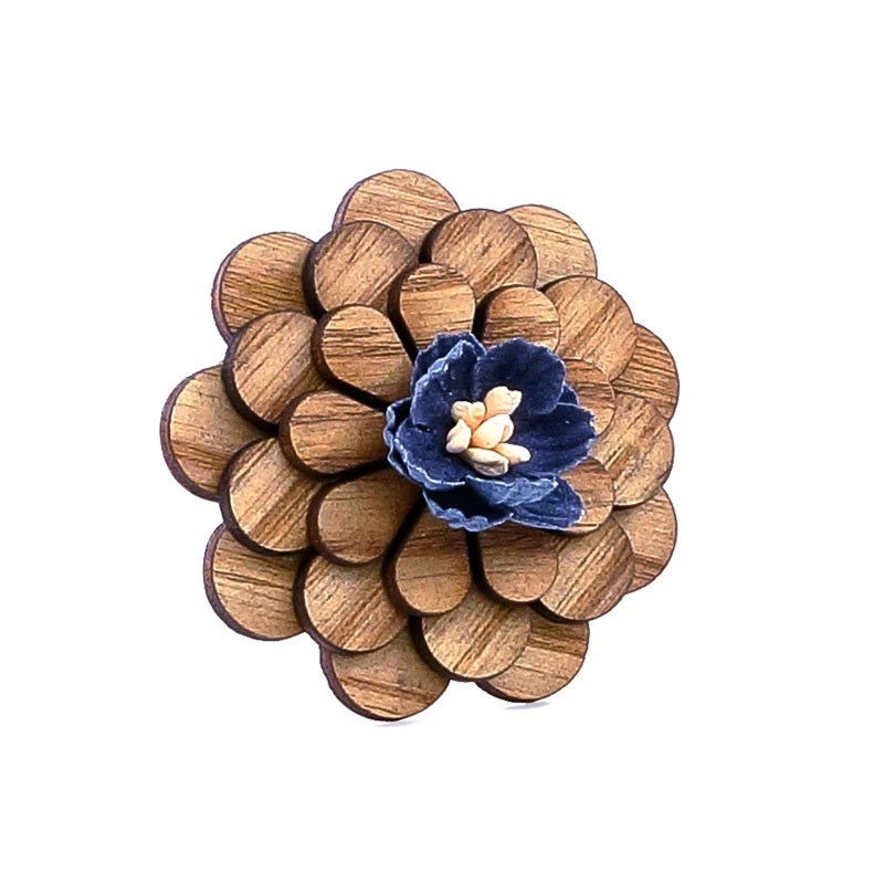 Wooden Pinecone