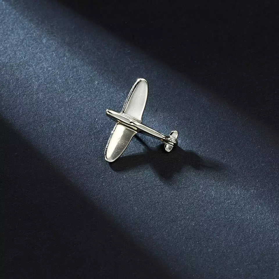 Pin Plane Silver